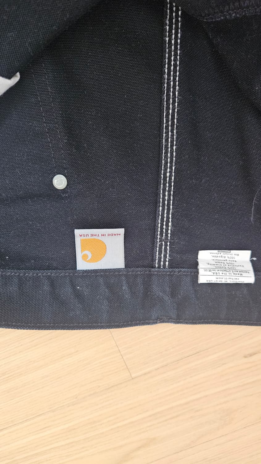 칼하트 더블니 블랙 36x32 상품이미지4