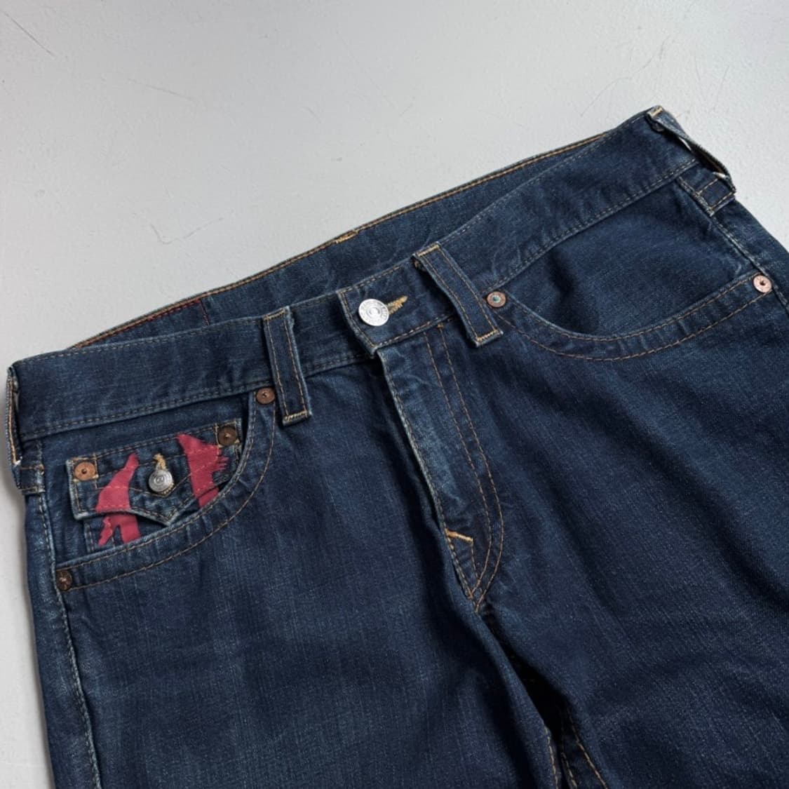 트루릴리전 Y2K 조이 부츠컷 데님팬츠 상품이미지4