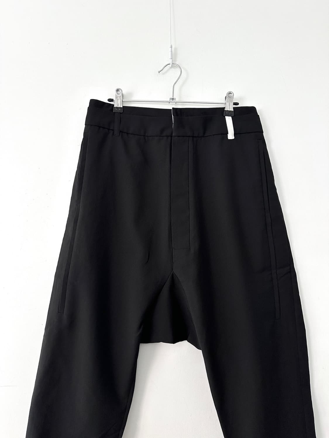 KUHO PLUS west double pin pants / black 상품이미지3