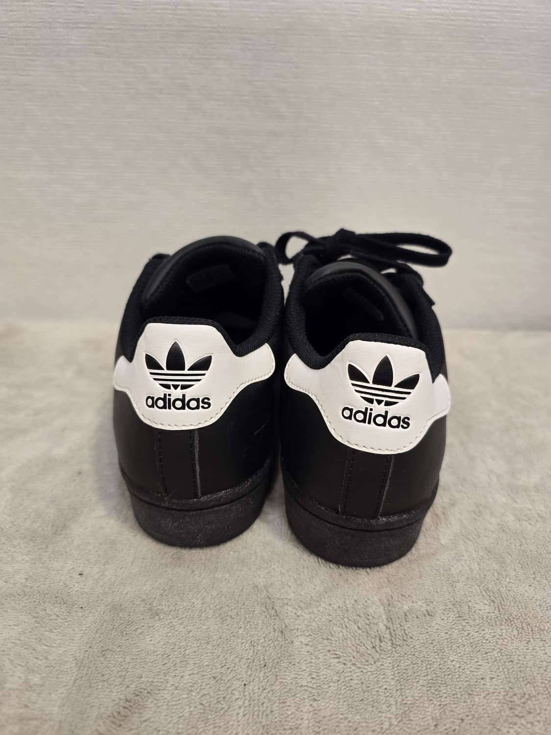 아디다스 슈퍼스타 J 블랙 운동화 스니커즈 230 상품이미지4