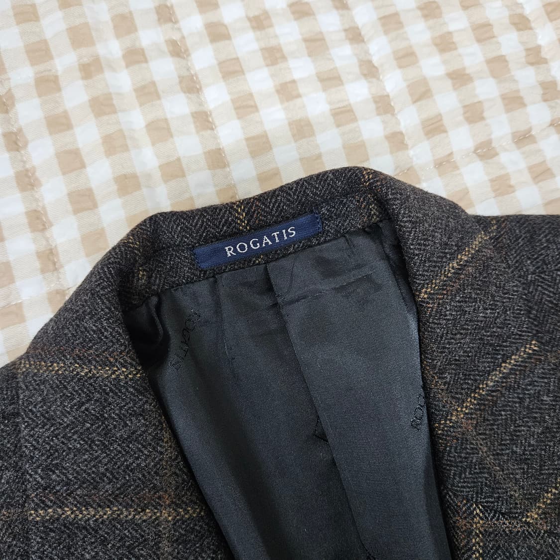 로가디스 울100 추동 블레이저 자켓 남자100 상품이미지2