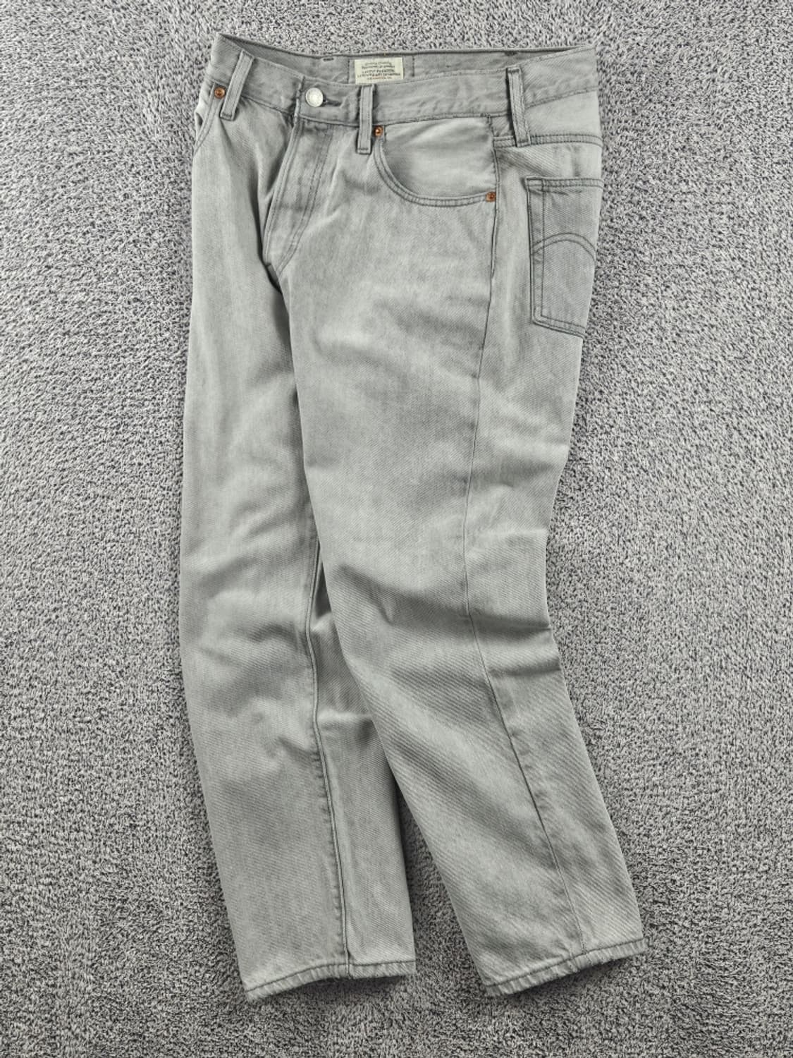 리바이스 501 그레이 진 데님 팬츠 ( 28X26 ) / 10868 상품이미지2
