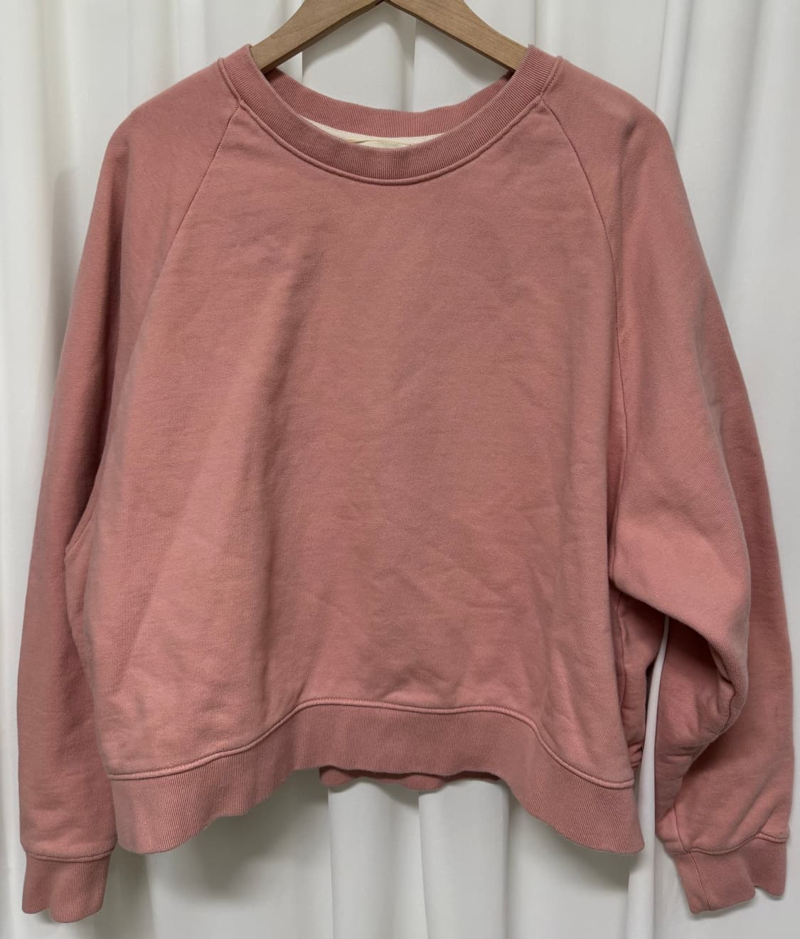 아카이브제이투유 핑크 맨투맨 상품이미지3