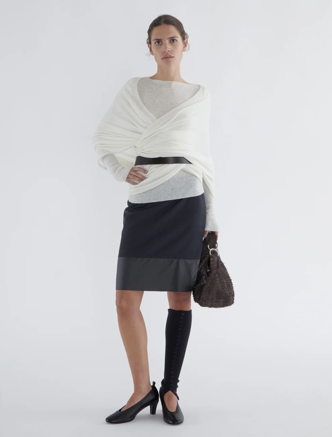 [S,M]팔로마울 Elio 니트/화이트 상품이미지5