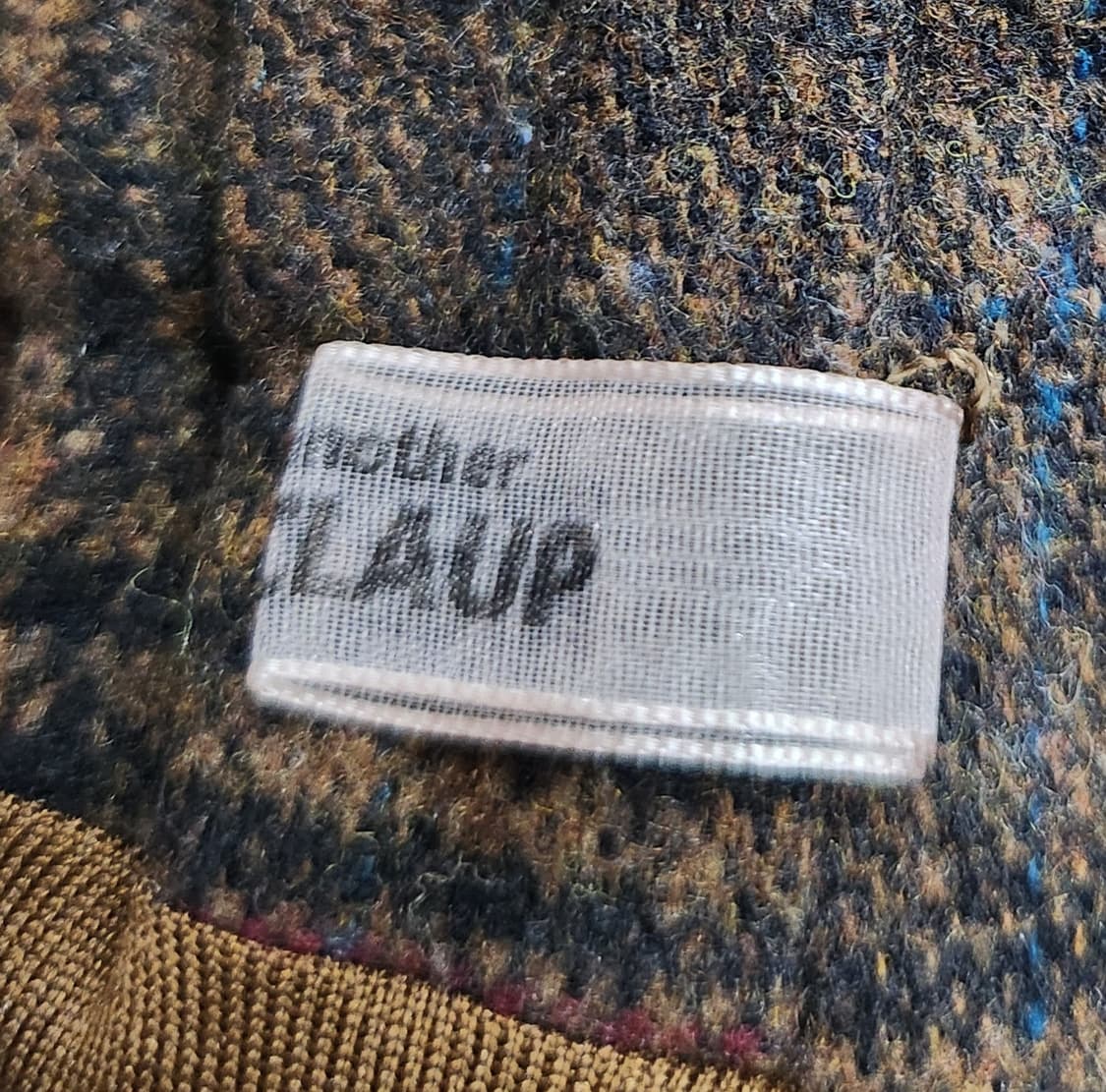 나이스 클랍 체크 벨트 민소매 울 원피스 F (44-44반) 상품이미지3