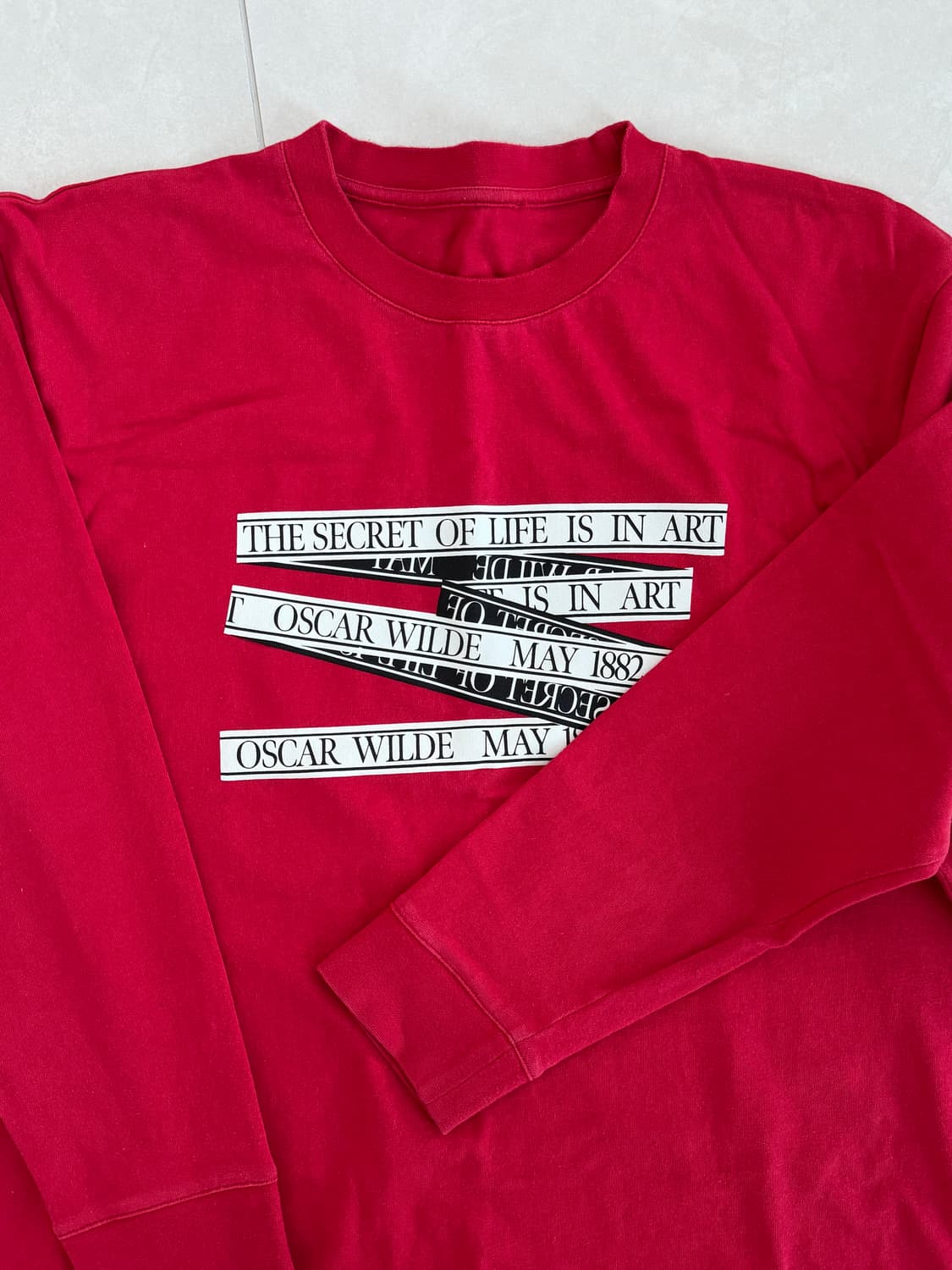 J.W. ANDERSON 오스카 와일드 캡슐컬렉션 긴팔 티셔츠  상품이미지1