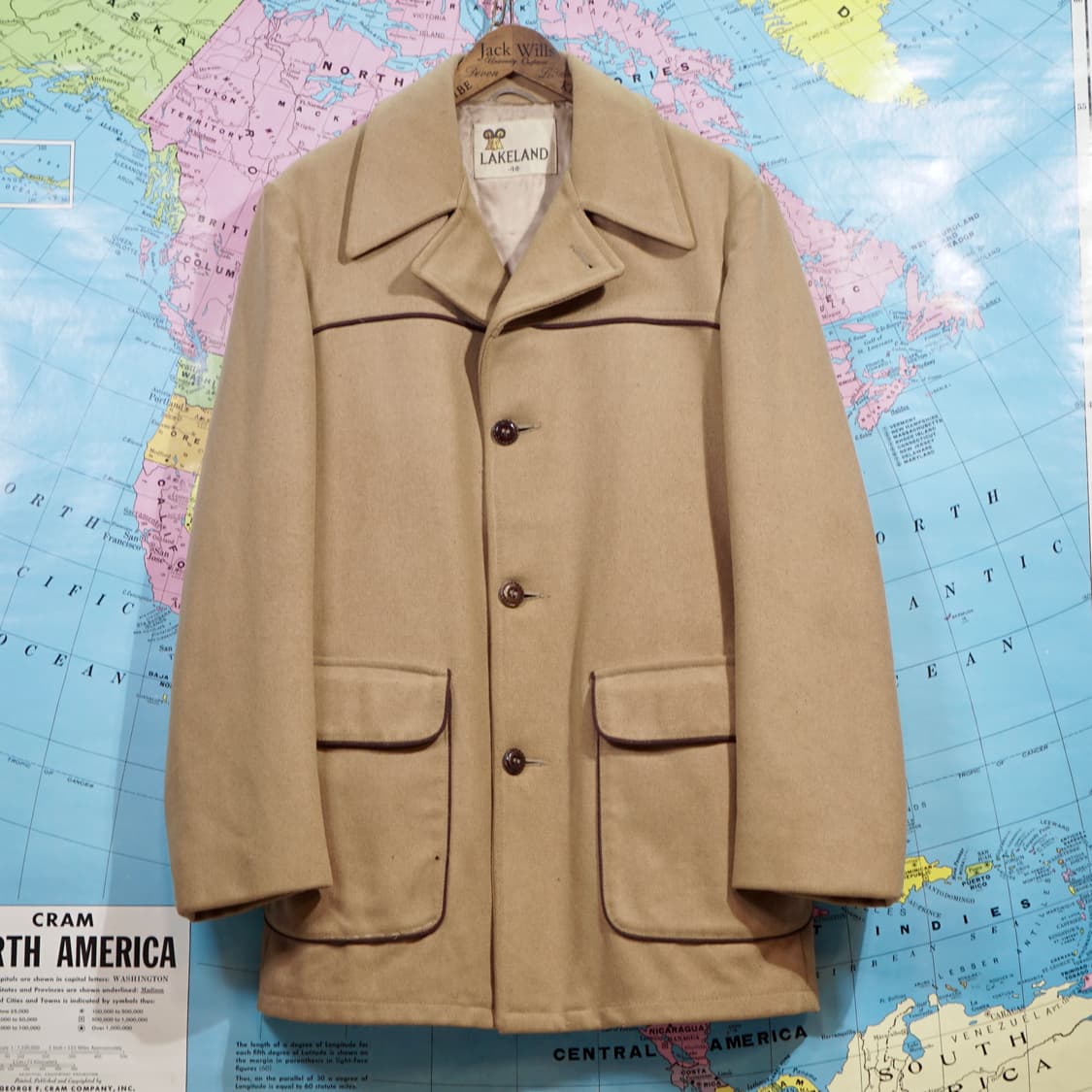 1970s Lakeland 아메리칸 클리커 자켓 상품이미지1