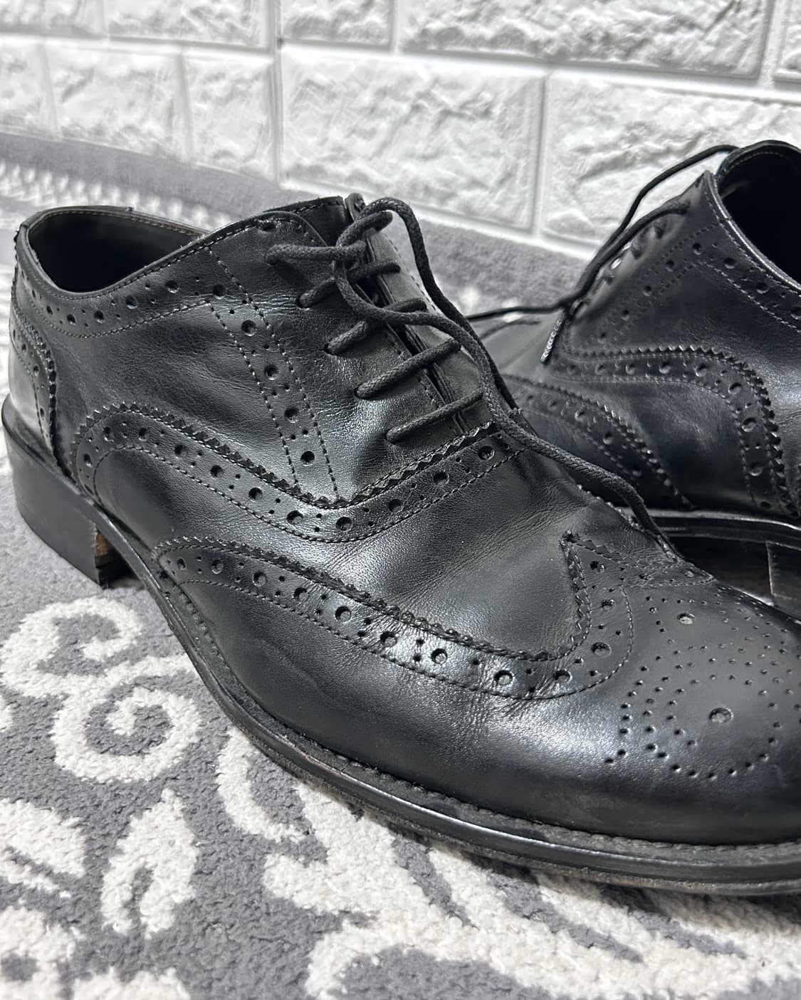 이탈리안 핸드메이드 브로그 옥스포드 vero cuoio 상품이미지3