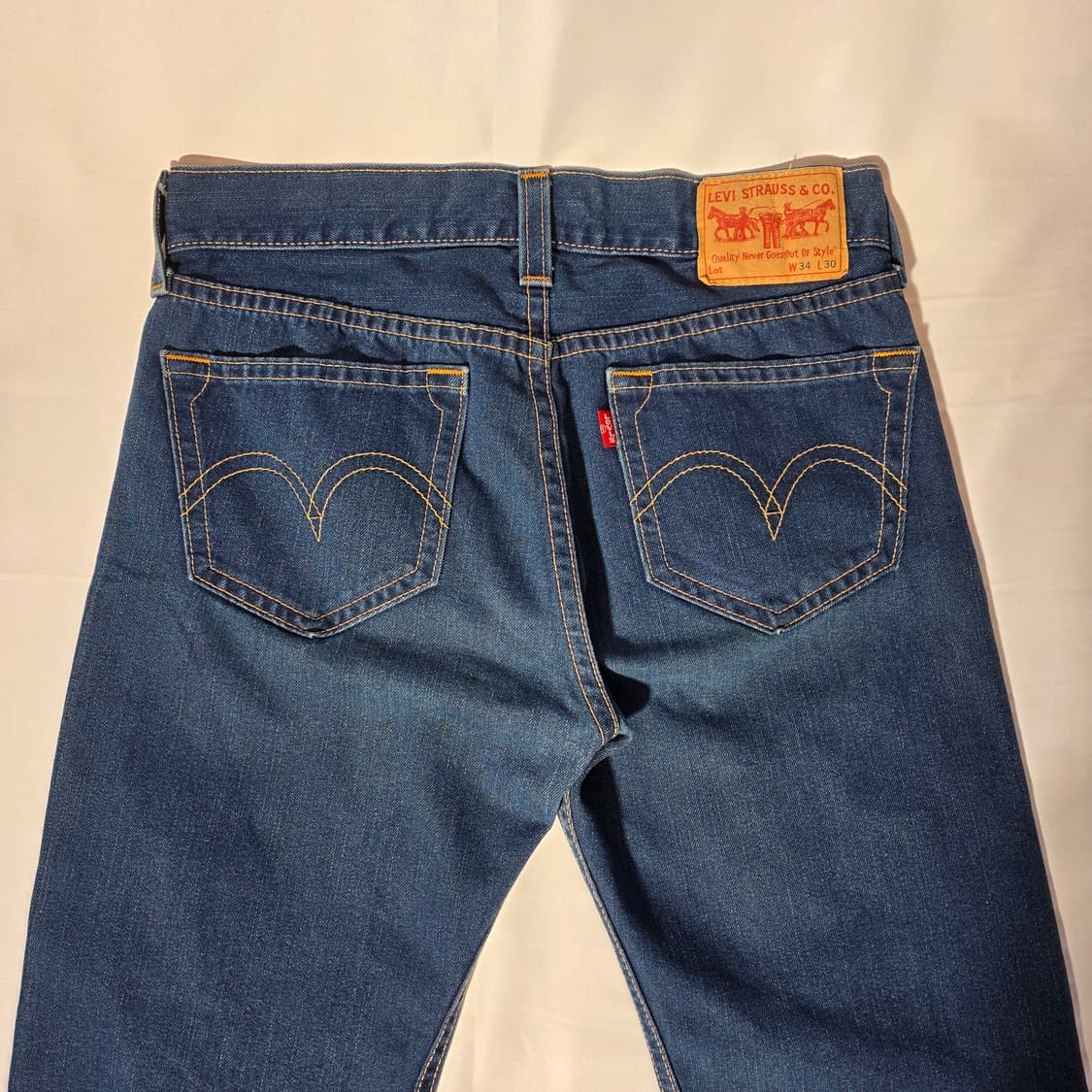 [W34L30]00s 리바이스 아이코닉 스트레이트핏 타입원 데님 팬츠 상품이미지8
