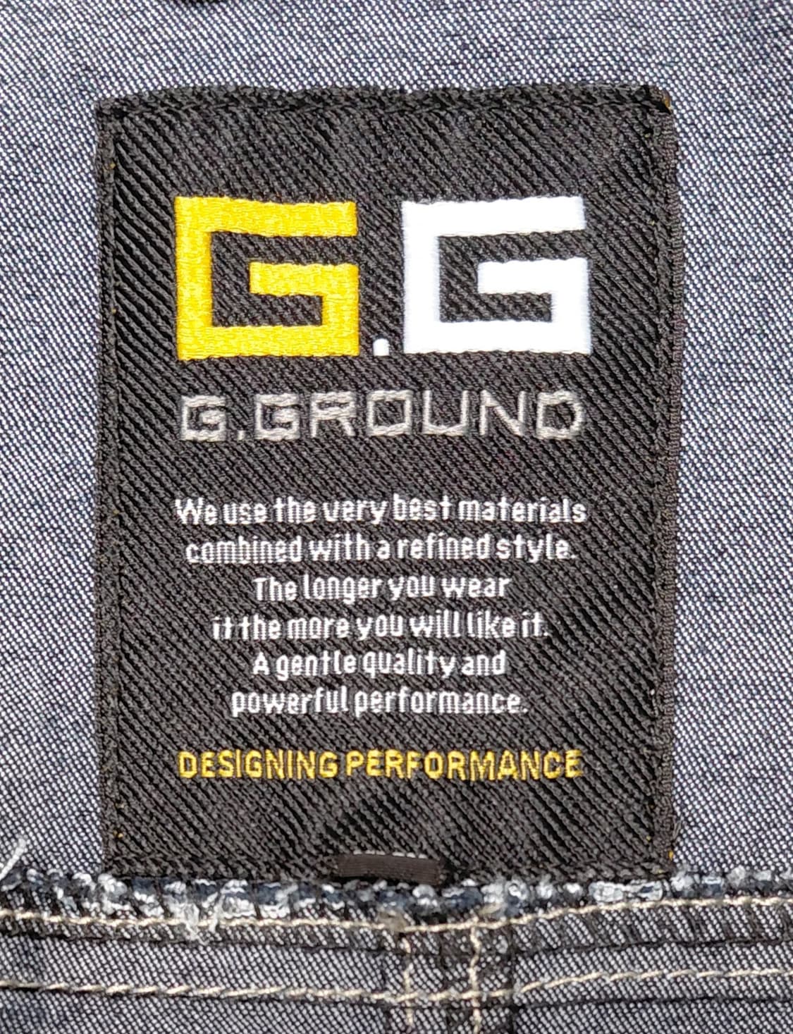 [L] G.GROUND 지그라운드 딥블루 워싱 데님 트러커 자켓 상품이미지4