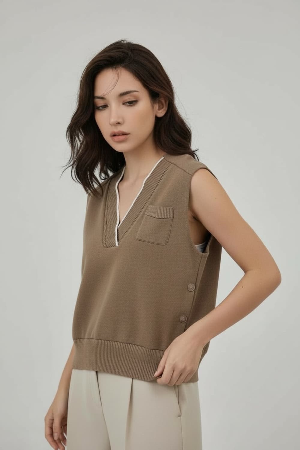 한섬 타임 울 베스트 Free 상품이미지1