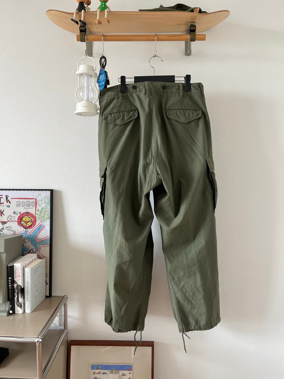 나이젤 카본 아미 카고 팬츠 올리브 그린 상품이미지2