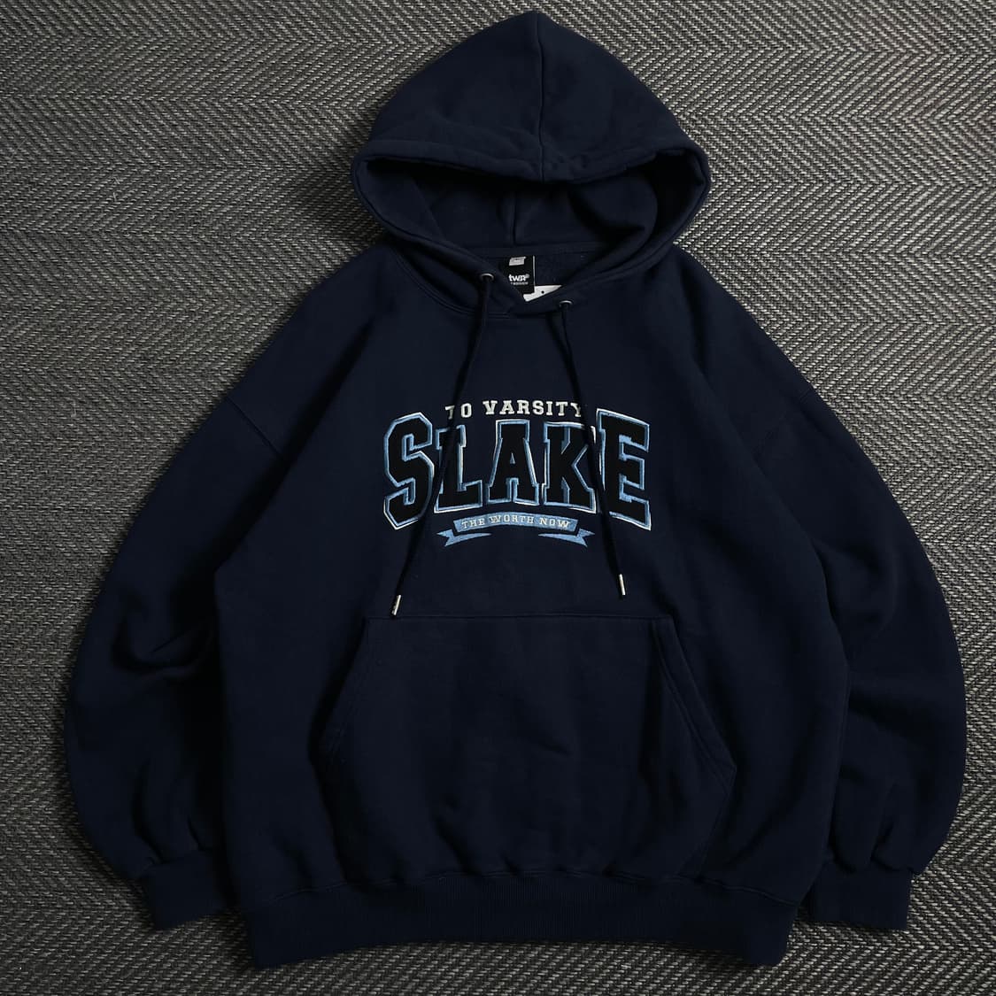 TWN 슬레이크 올드스쿨 네이비 후드 티셔츠 y 4256 상품이미지2