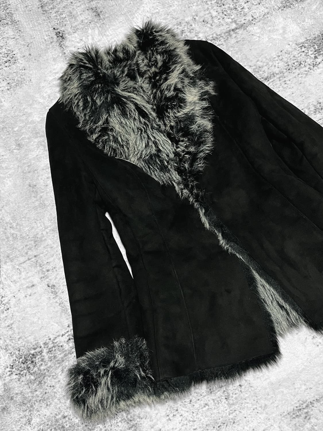 (ip ip) ash fur suede jacket  상품이미지2