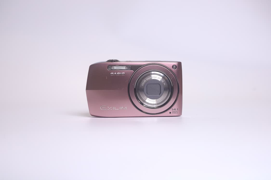 카시오 익슬림 Z2300 핑크 (비네팅 및 황변 액정) 상품이미지2