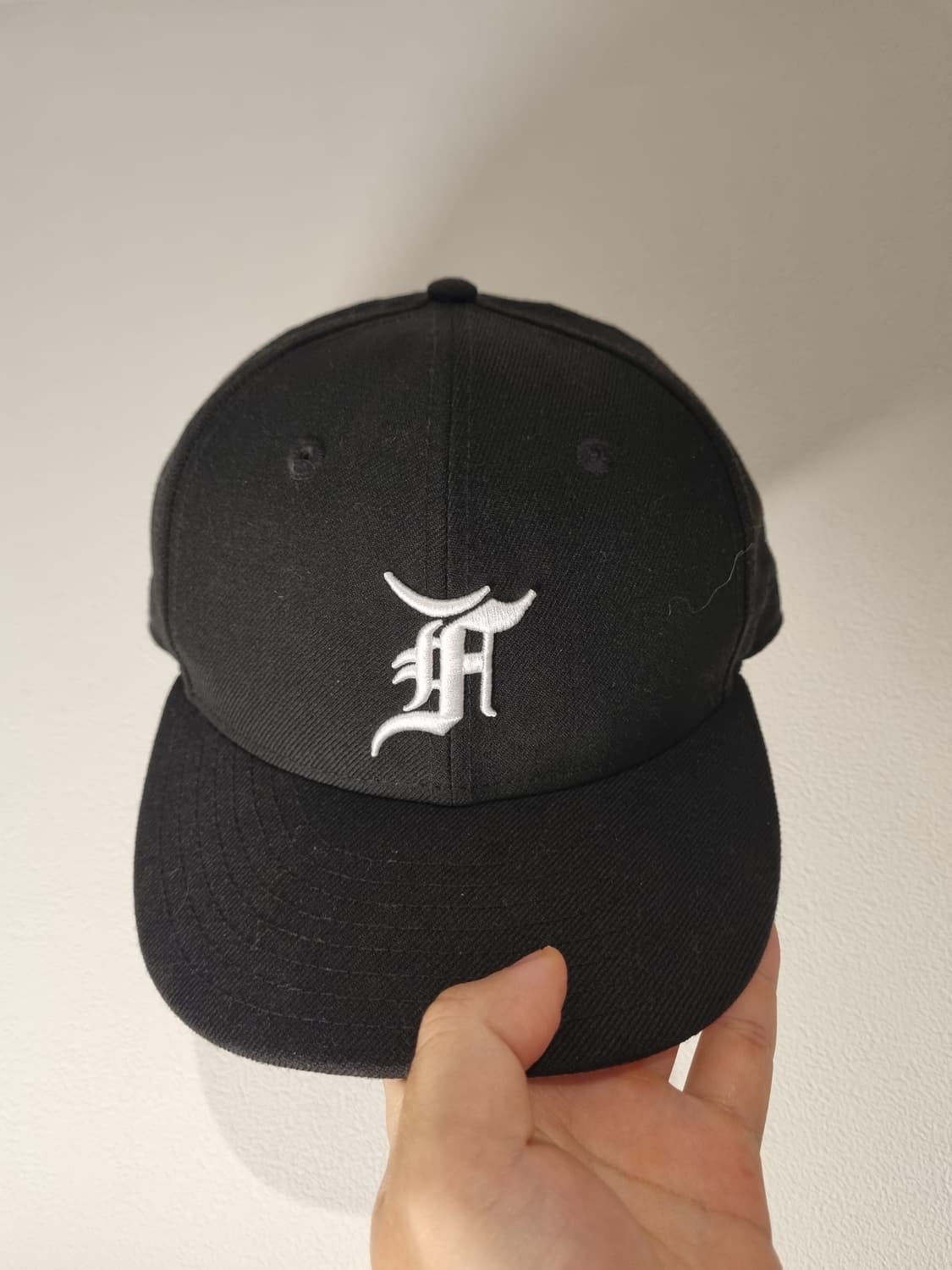 뉴에라 피어오브갓 59fifty 758 블랙 캡 모자 상품이미지1