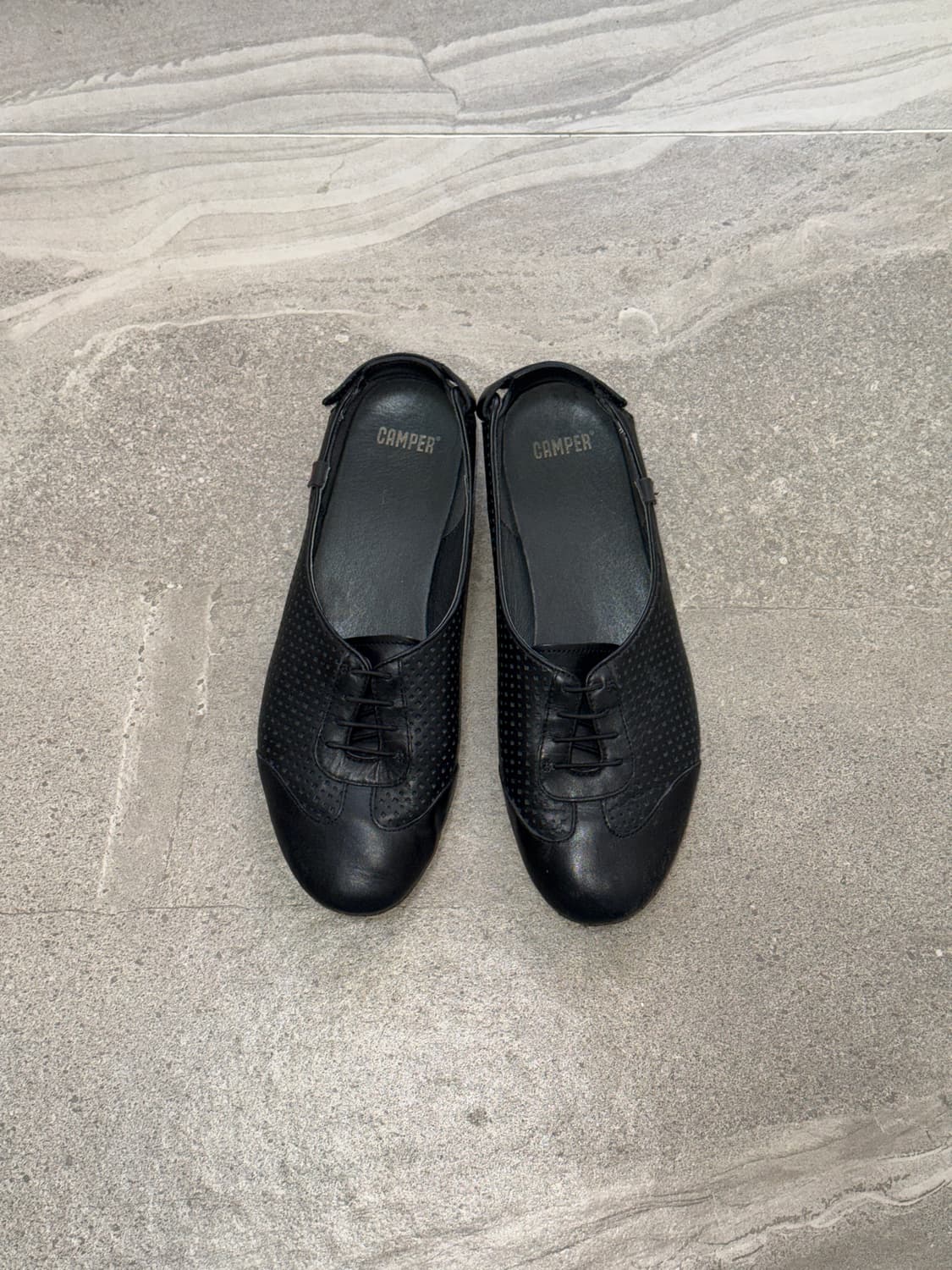 Camper micro black casual flat shoes 상품이미지1