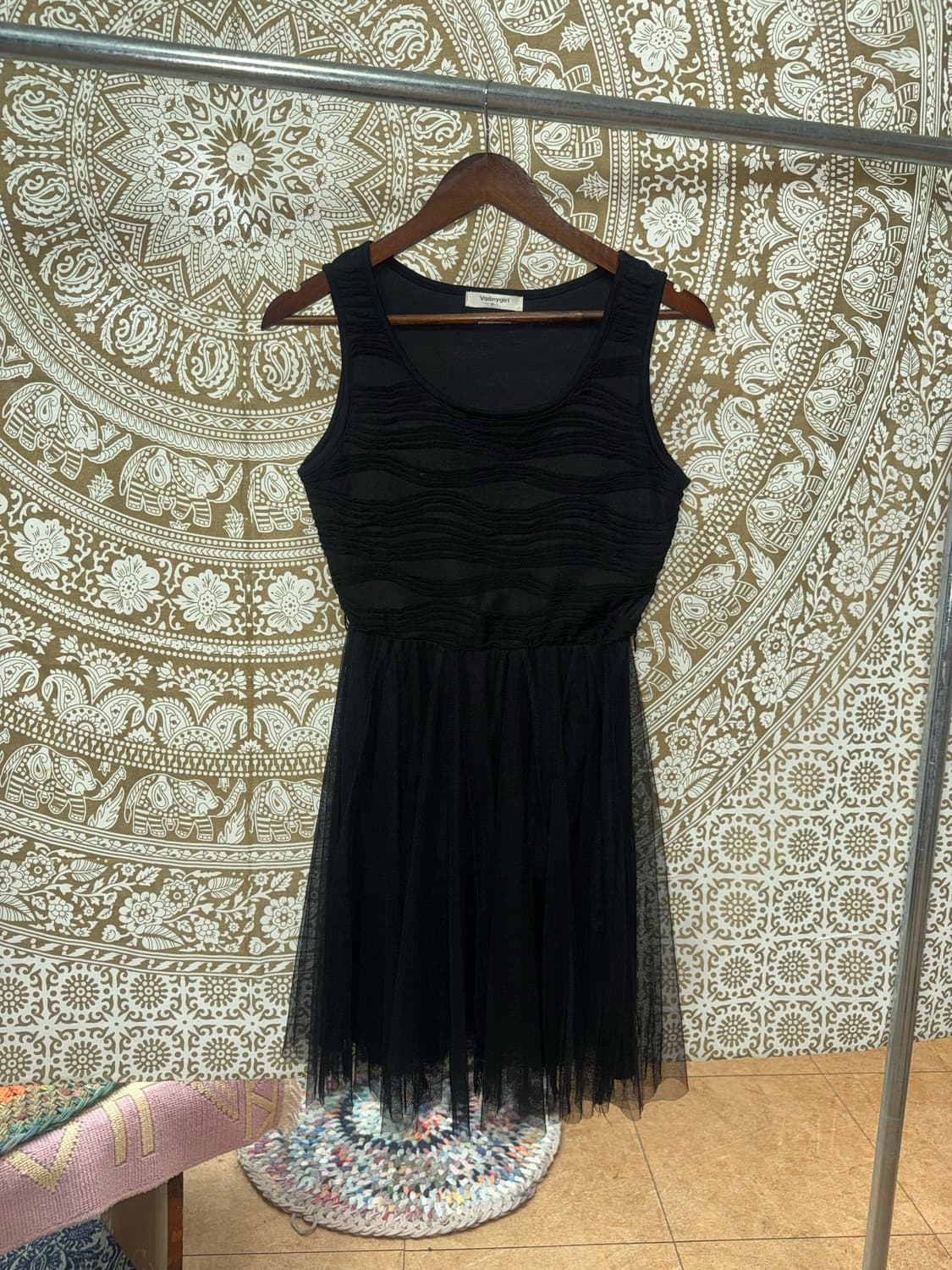 벨리걸 민소매 플리츠 원피스  상품이미지2