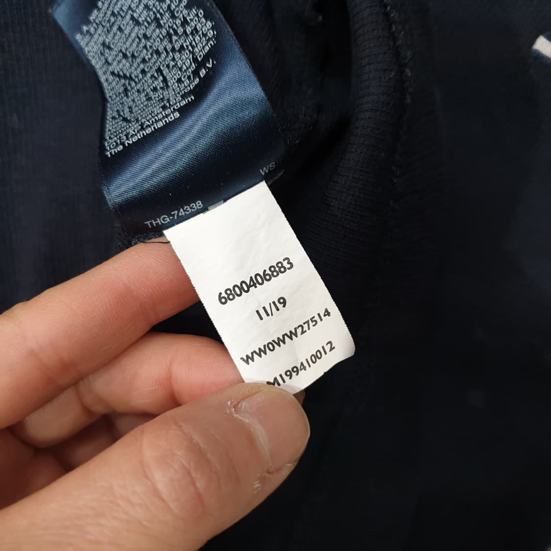 타미힐피거 골지니트 티셔츠 S 상품이미지6