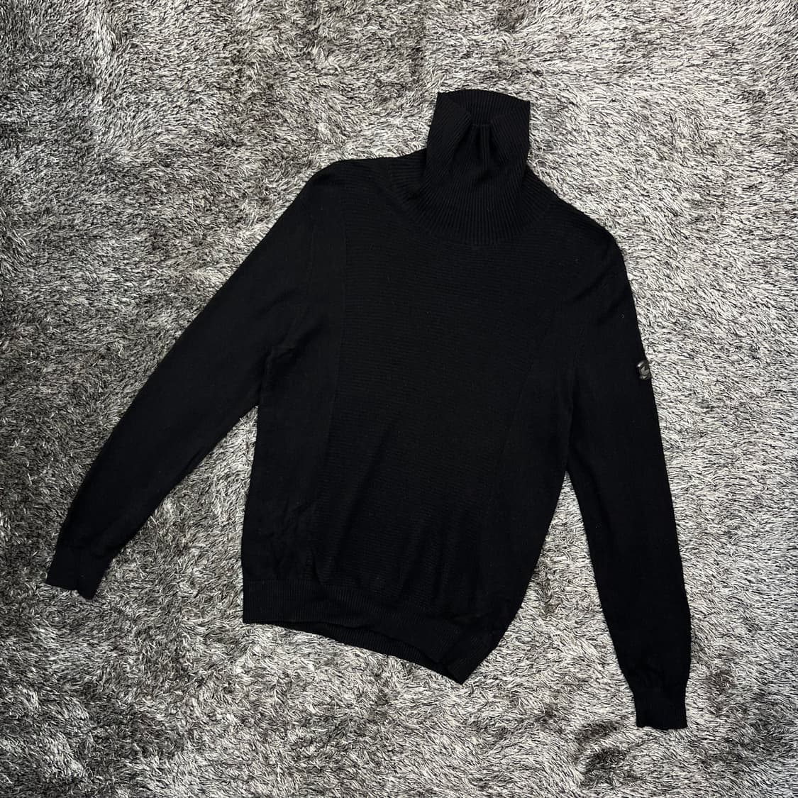 와이드앵글 남성 울 캐시미어 목폴라 니트 (100) 상품이미지1