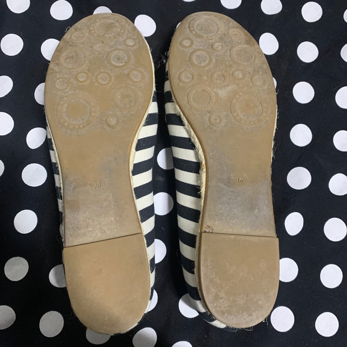 마크 바이 마크 제이콥스 스트라이프 마우스 플랫 슈즈 상품이미지7