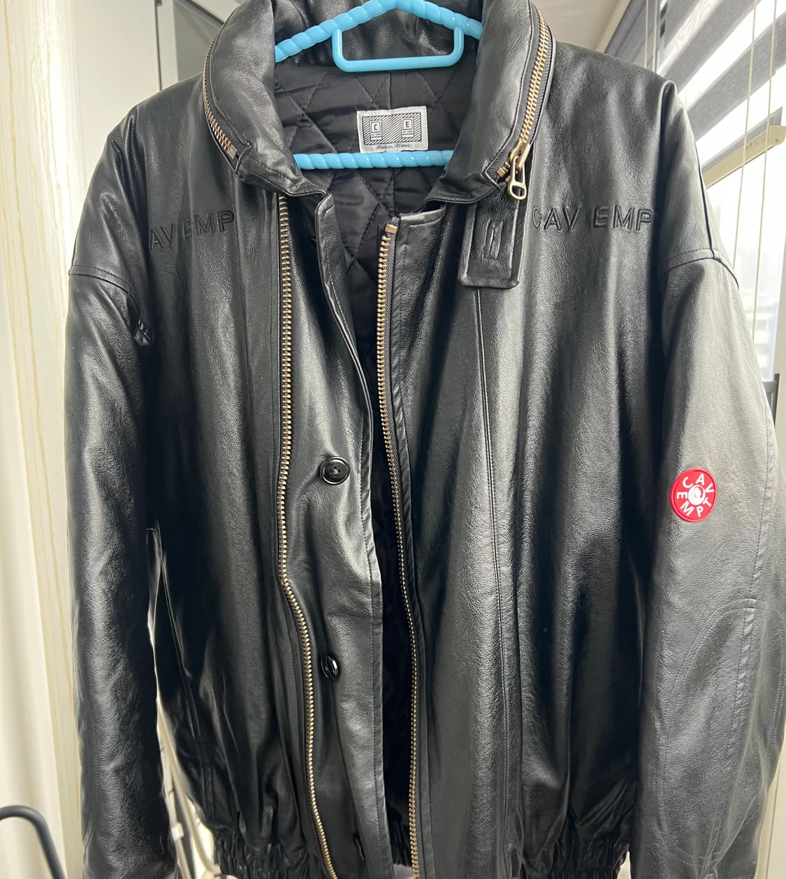 Cavempt 레더 재킷 상품이미지2