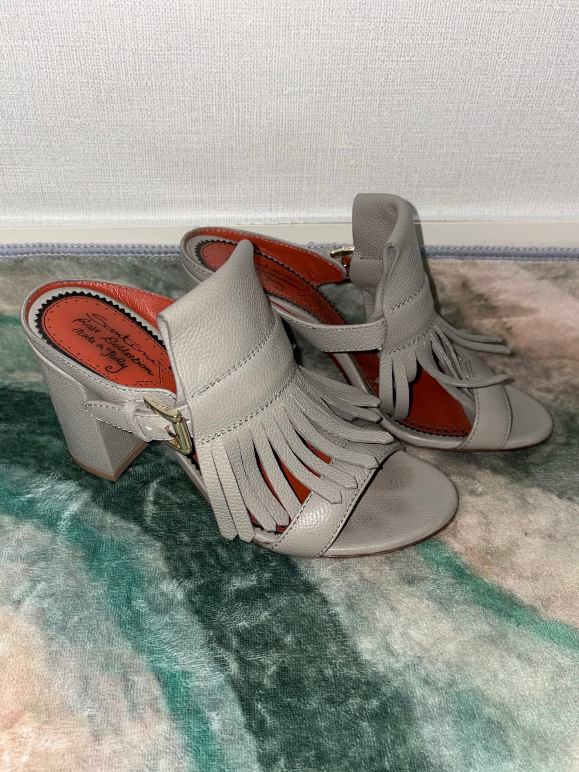 산토니 샌들 미들힐 상품이미지1