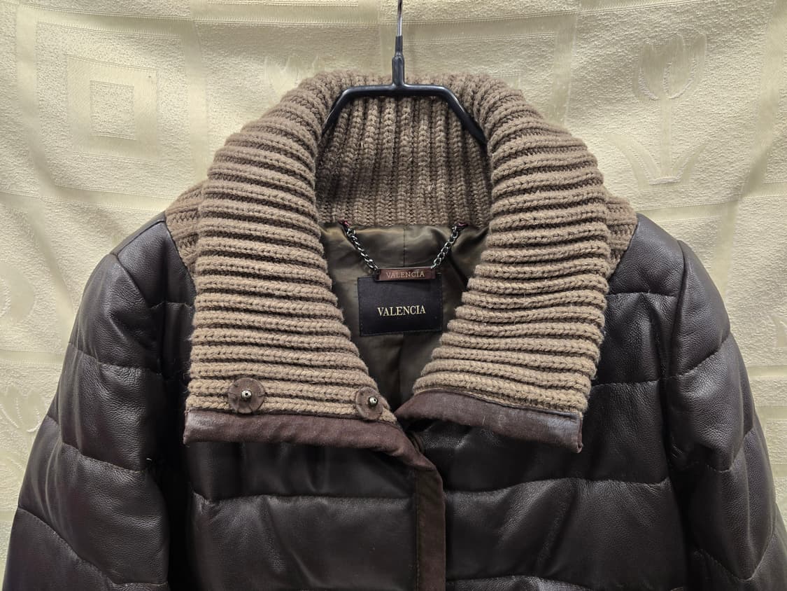 발렌시아 VALENCIA 양가죽 롱 패딩 55(S) 상품이미지2