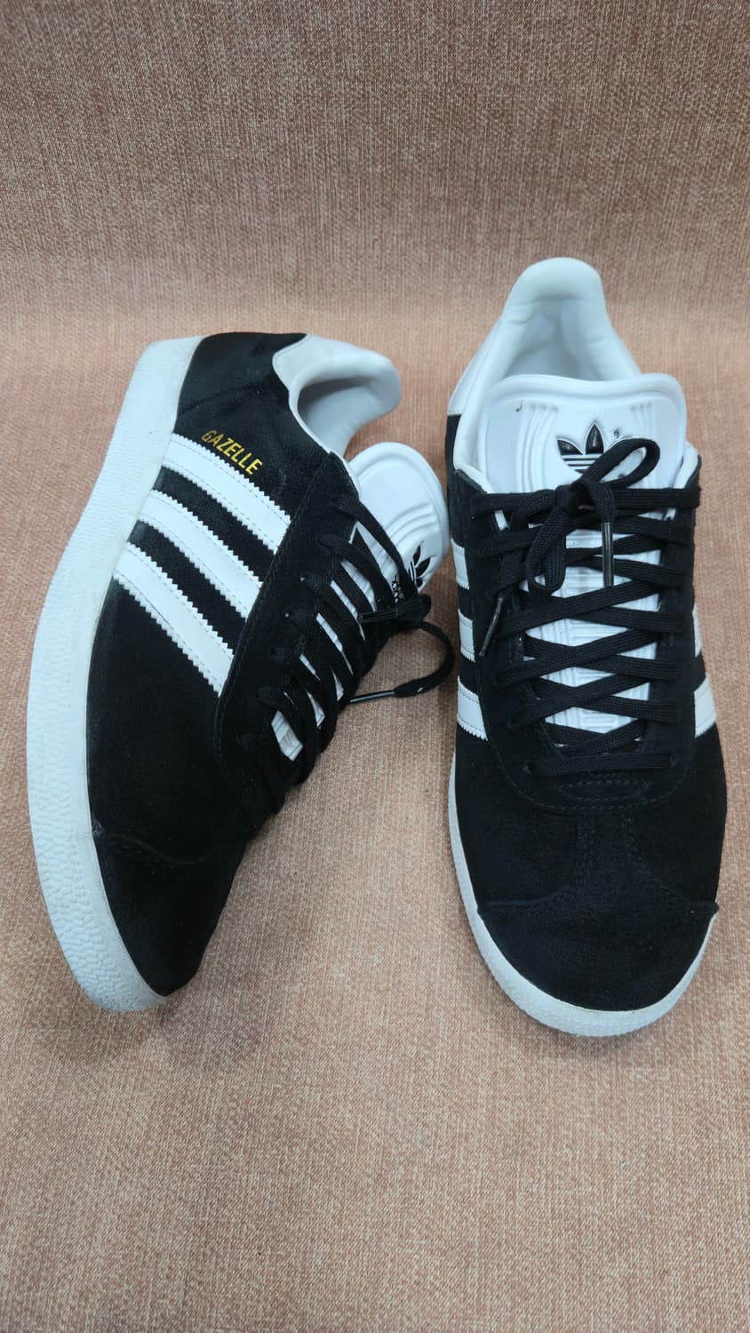 아디다스 260mm- 오리지널스 가젤 코어 블랙 화이트 상품이미지1