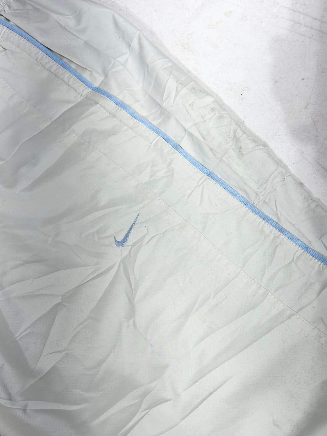 나이키 스카이 블루 사이드 라인 포인트 와이드 트랙 팬츠 추리닝 바지 M 상품이미지6