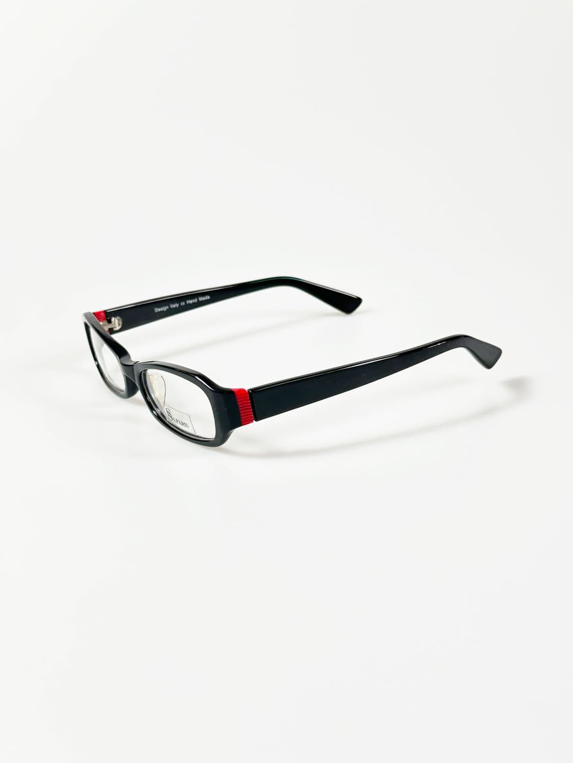 SS.PARIS 블랙 뿔테 스퀘어 프레임 빈티지 안경 상품이미지3