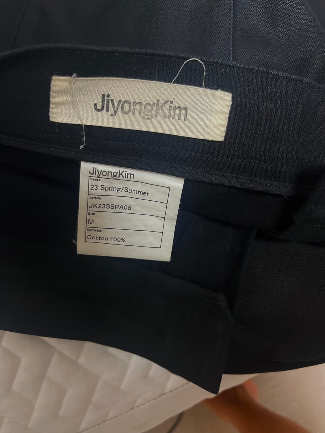(M) jiyongkim 지용킴 더블니 23ss 상품이미지3