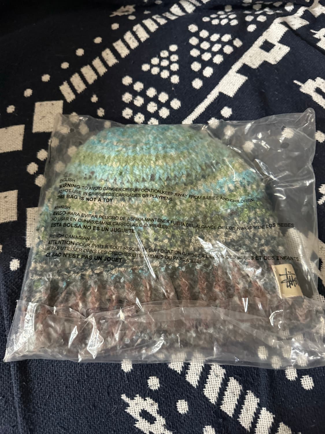 스투시 스컬캡 25fw 비니 상품이미지2