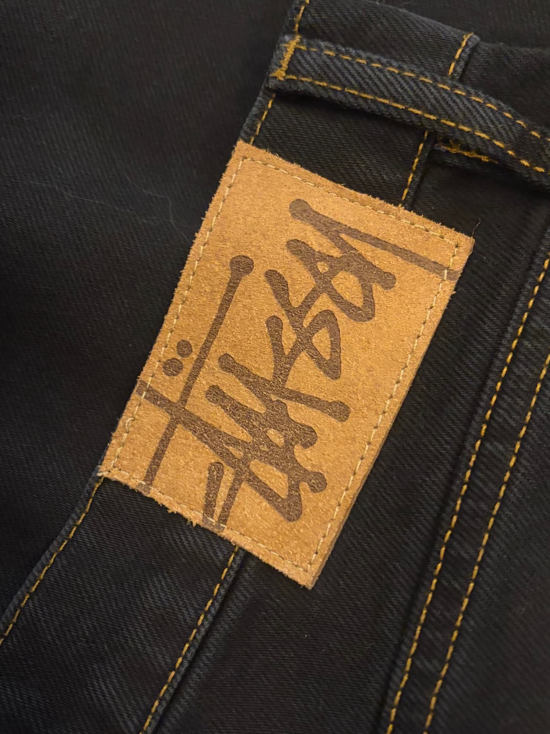 스투시 데님 진 클래식 워시드 블랙 30 상품이미지3