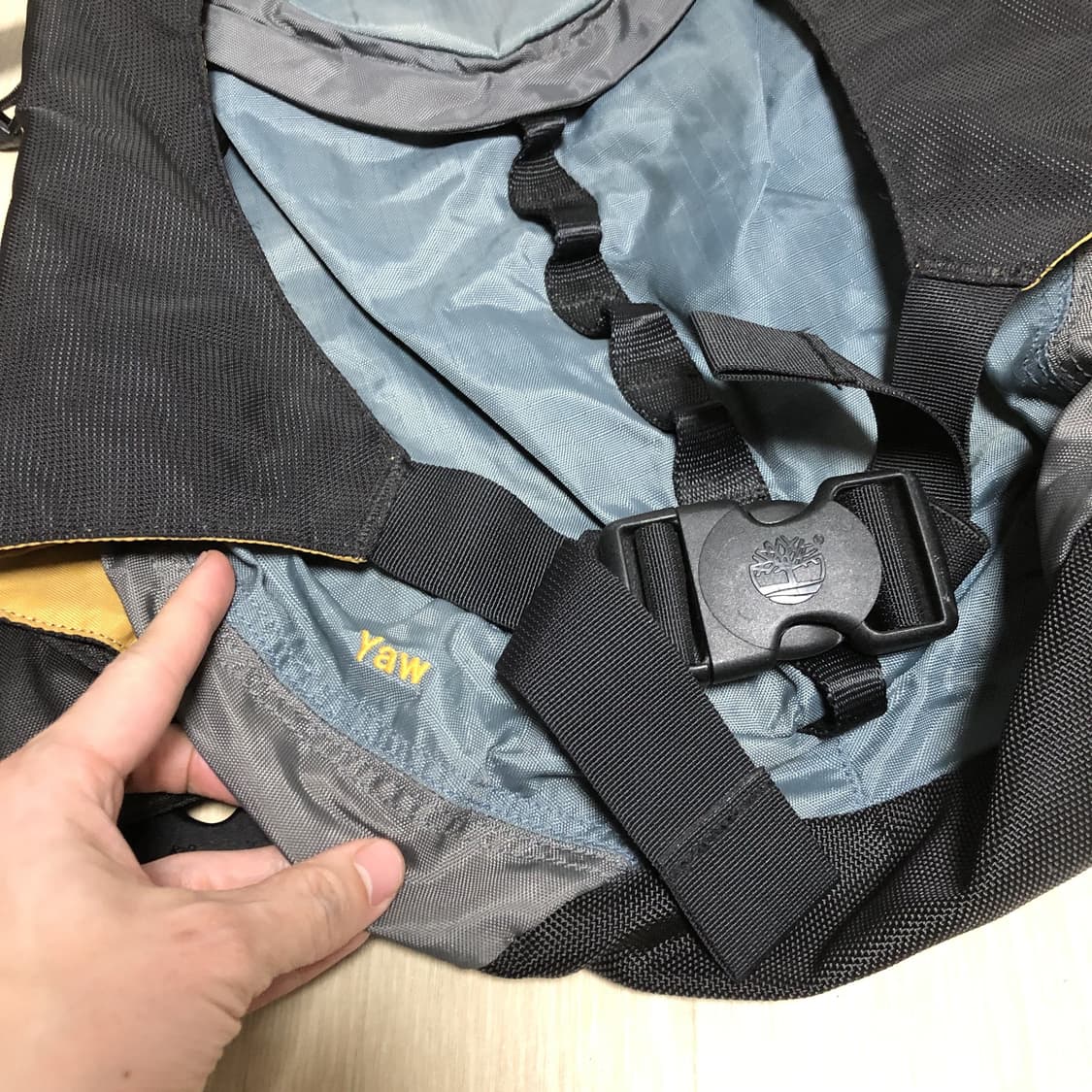 (OS) 00's 팀버랜드 YAW 야오 유틸리티 백팩 가방 차콜 블랙 상품이미지2