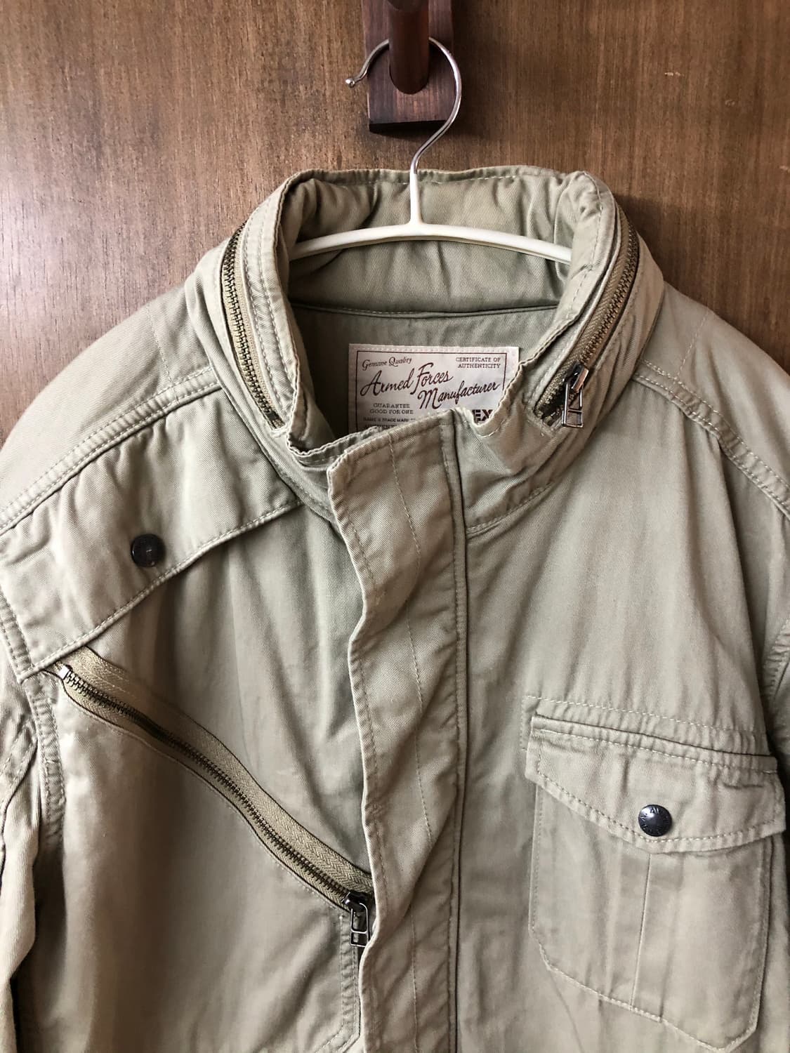 Avirex 밀리터리 자켓 XL 상품이미지2