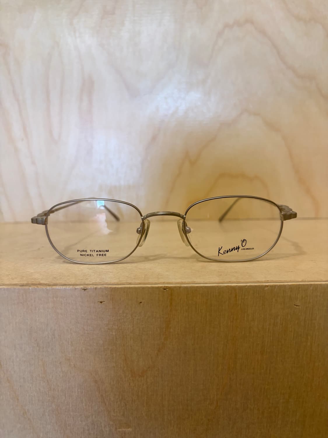 [케니오] LOS ANGELES 실버 티타늄 안경테 상품이미지1