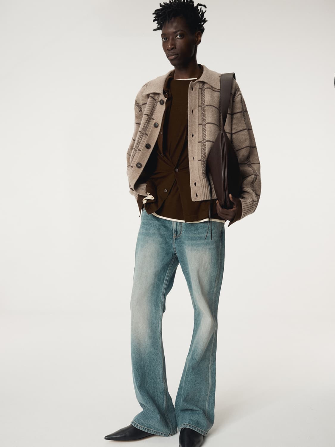 [S] 렉토 플레어 데님 팬츠 빈티지 블루 상품이미지1