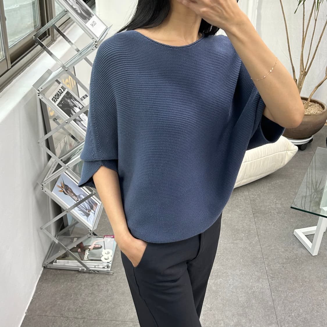 유니클로 돌먼슬리브 루즈핏 니트 상품이미지3