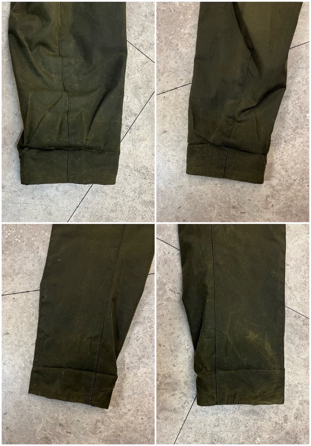 바버 왁스 자켓 카키 XS #csz2660 상품이미지10