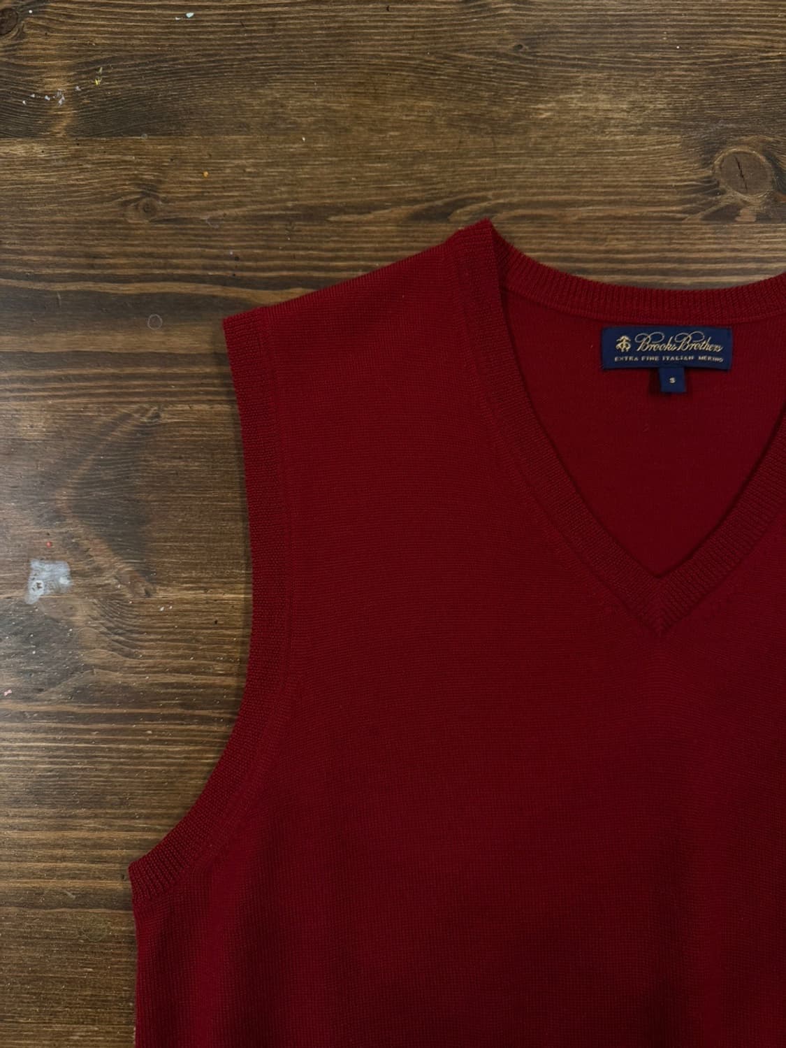 브룩스 브라더스 니트 베스트 슬림100 상품이미지6