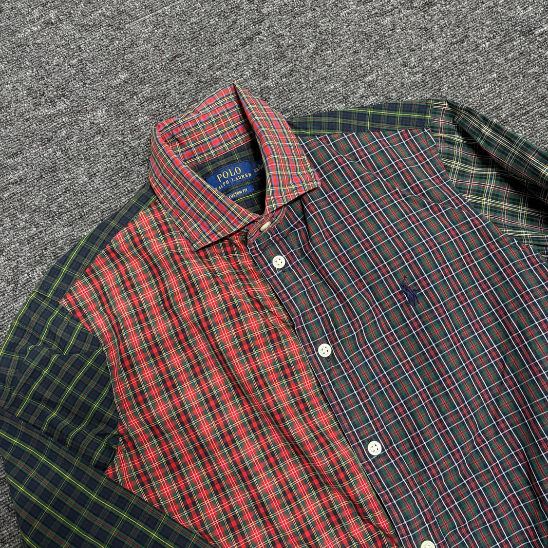 폴로 랄프로렌 커스텀핏 패치워크 셔츠 상품이미지3
