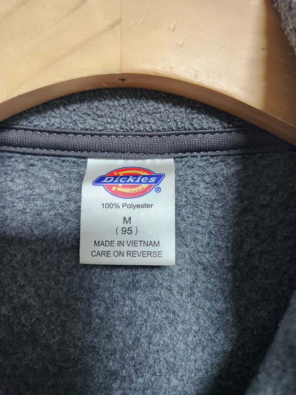 디키즈Dickies 집업 후리스 M - J38 상품이미지4