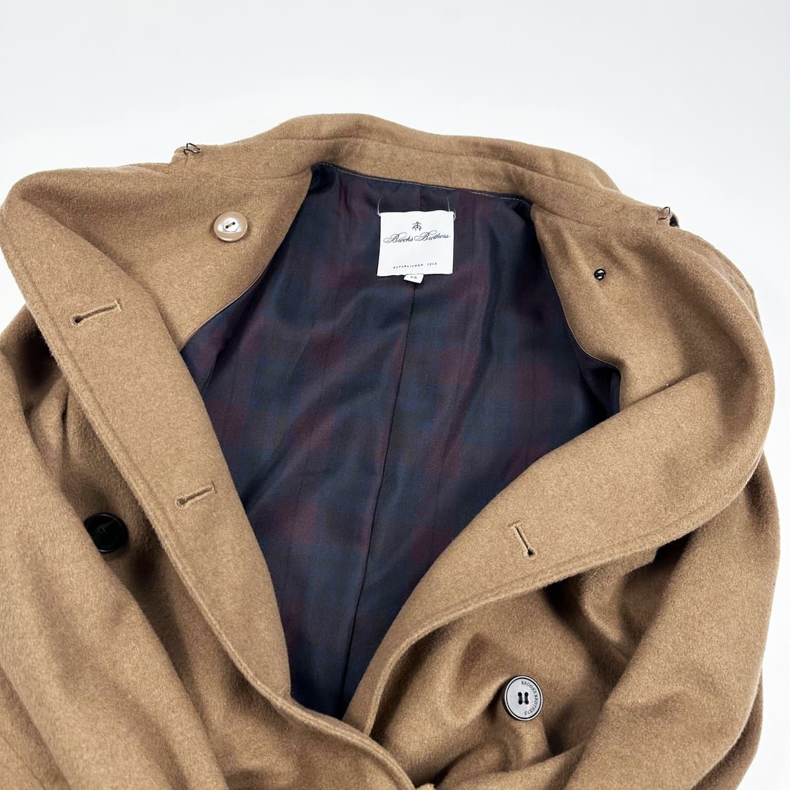 브룩스브라더스 클래식 여성 울 더블코트 여성S 상품이미지6