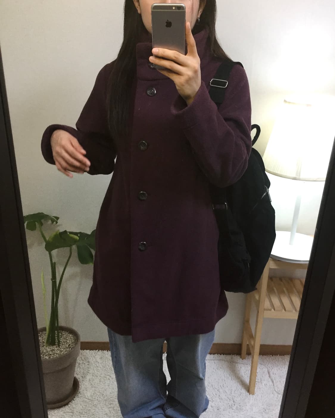 muted purple vintage coat 상품이미지1