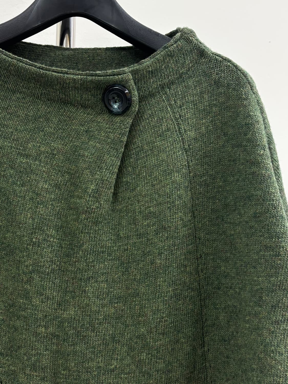 빈티지 카키 울 니트 원피스 상품이미지5