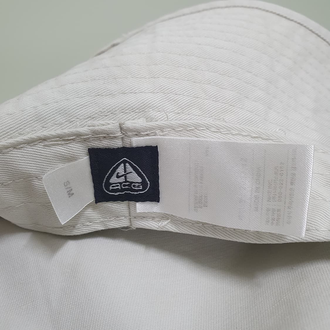 00s 나이키 ACG 아웃도어 정글햇 버킷햇 크림 화이트 상품이미지7