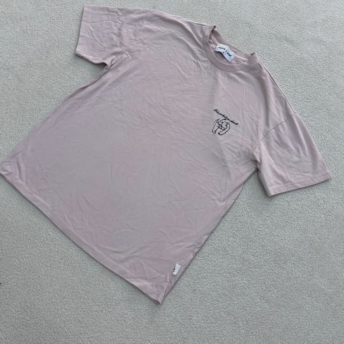 100 앤듀 WWF 콜라보 반팔 티셔츠 0330E 상품이미지1