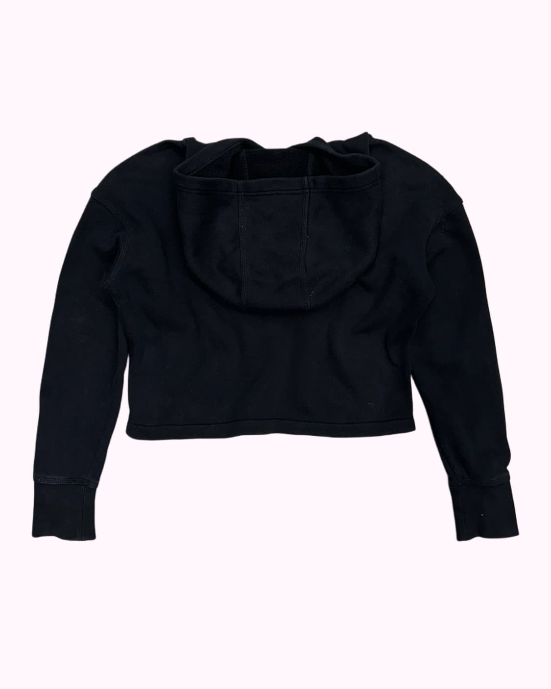 NIKE logo crop hood t-shirt 상품이미지4