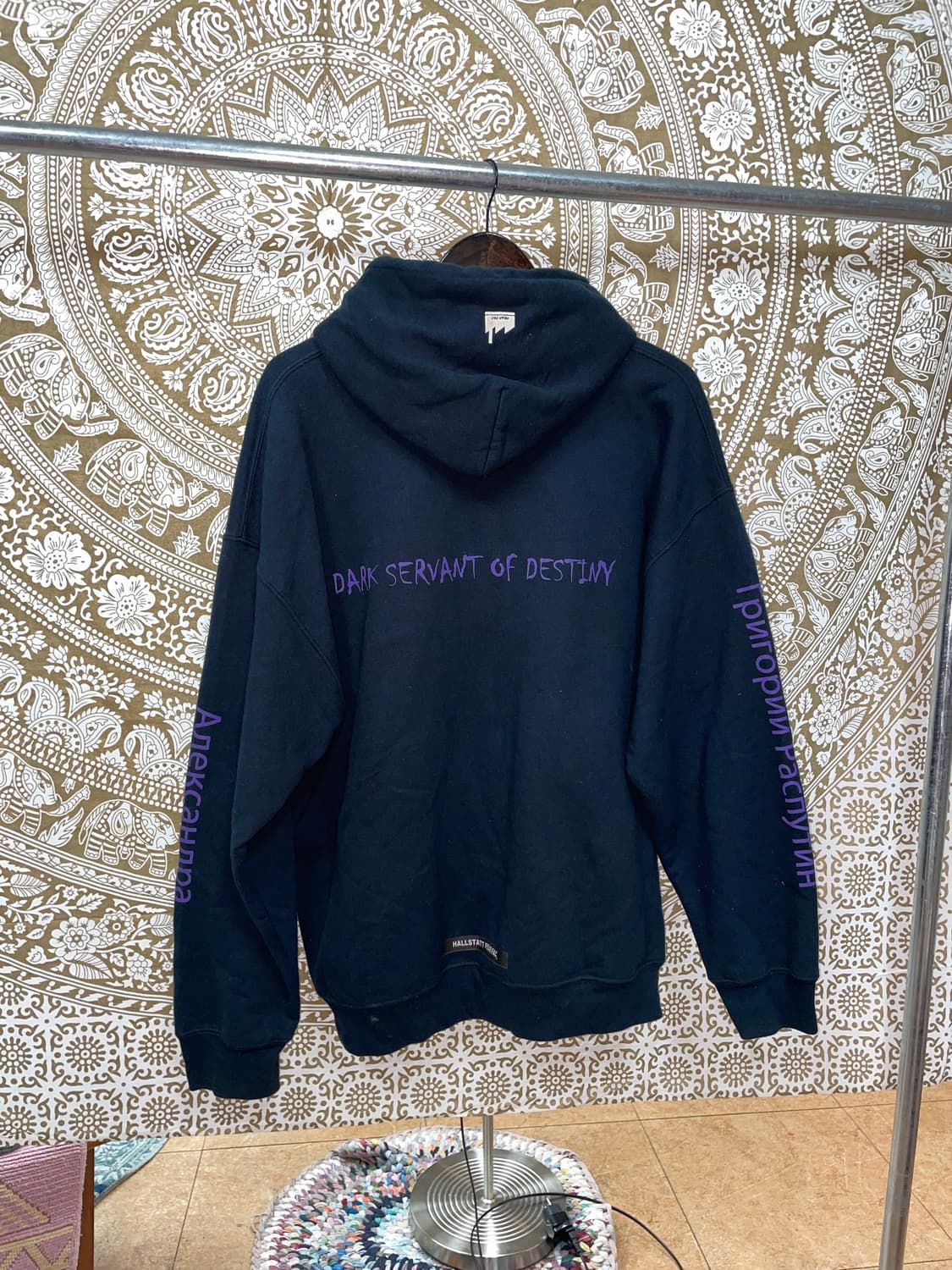 길단 프린팅 기모 후드티  상품이미지6